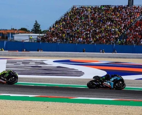 Curva colorata Circuito Misano Adriatico