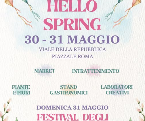 Locandina Hello Spring Misano